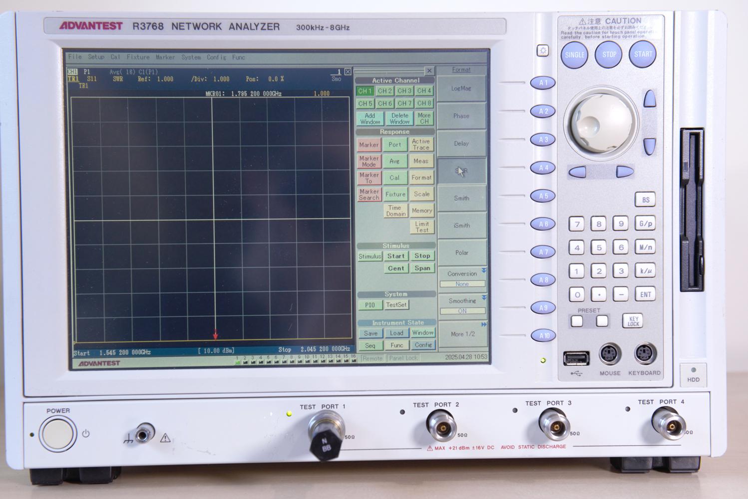 Векторный анализатор VNA Advantest R3768